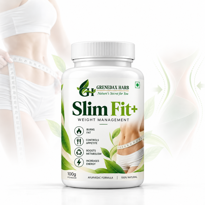 SLIM-FIT Ayurvedic Weight Management | Supports Natural Fat Burn & Metabolism | 100g Powder
