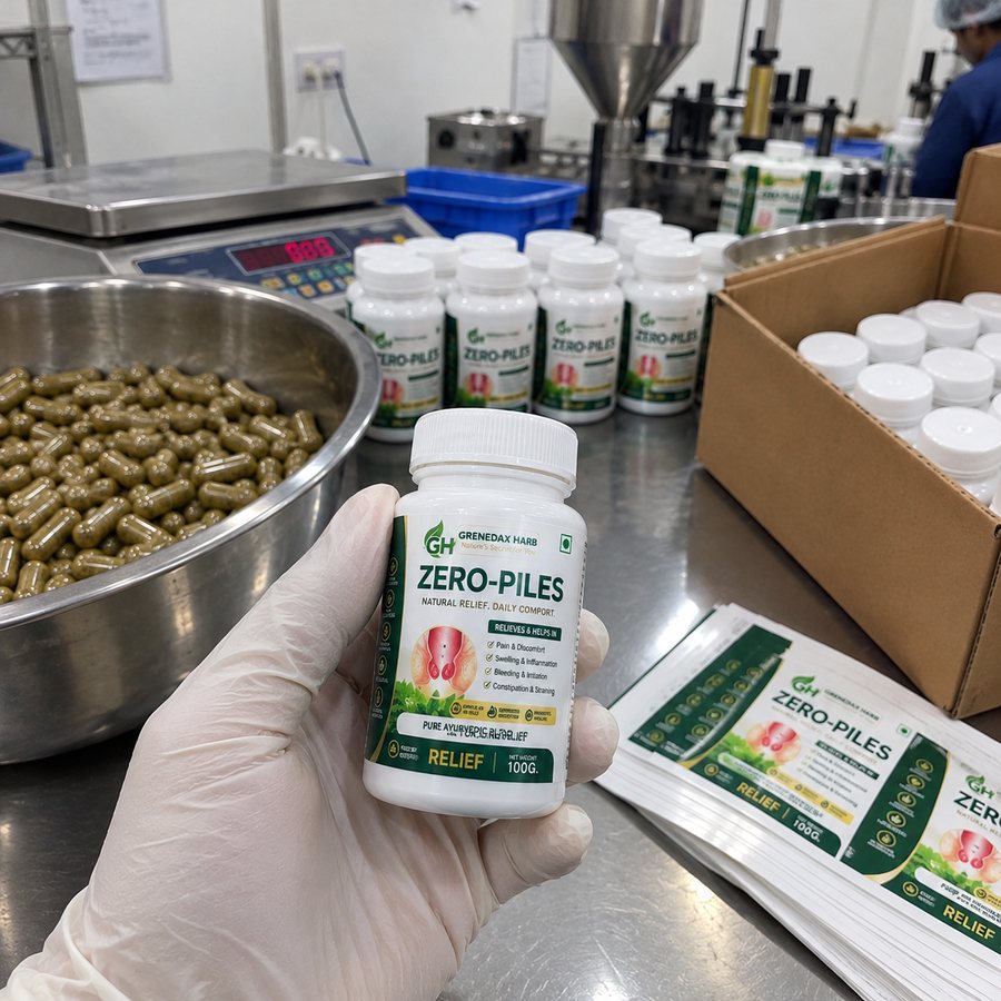 Grenedax Herb - ZERO-PILES Bottling Line